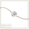 bracciale Allegra smalto con fiore medio